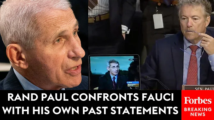 Rand Paul Confronts Fauci With Video Of His Own Pa...