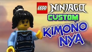 Tutorial video of how to make a lego ninjago kimono nya custom
minifigure from season 10!!