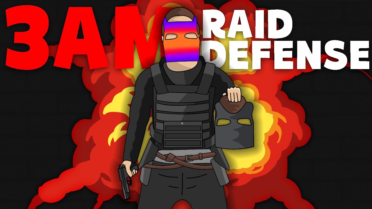 Rust - 3AM ONLINE RAID DEFENSE - YouTube