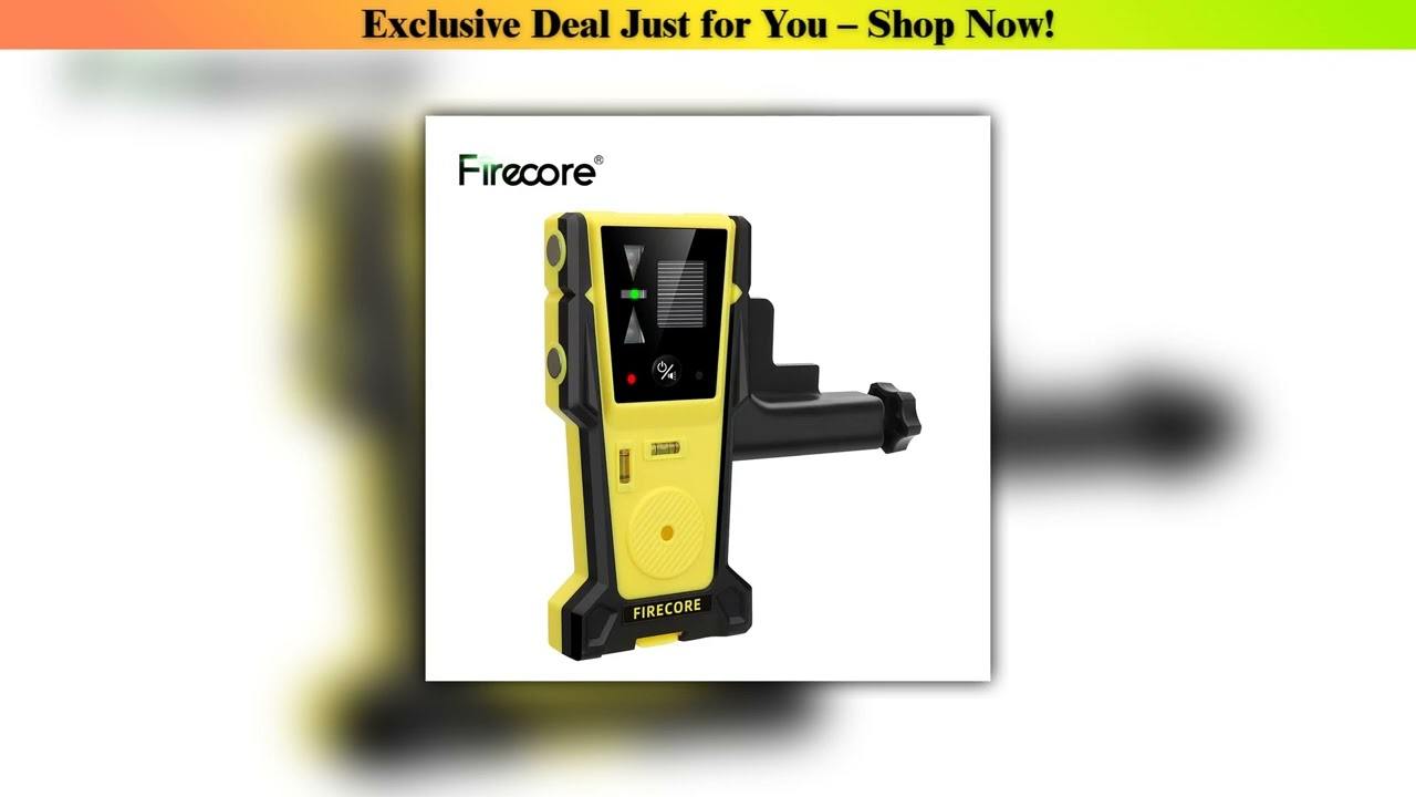 Review FIRECORE Detector receptor de nivel láser rojo verde para F93T-XG/F94T-XG/F504T-XG/F95T-3G/F