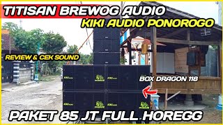Titisan Brewog  Ponorogo  Cek Sound Kiki  Paket 85jt  Horegg brewog