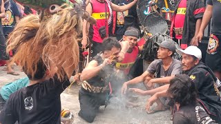 JARANAN NDADI GEDEN MAKAN SILET&AYAM HIDUP  REOG SINGO MUKTI WIJOYO DI DESA NGUTER KRAJAN BARAT