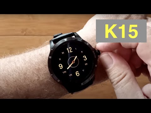 FINOW K15 Body Temperature Blood Pressure Health Fitness Smartwatch: Unboxing and 1st Look