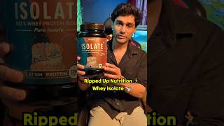 Ripped Up Nutrition WHEY ISOLATE Review ⚠️ Is This INDIA'S BEST Whey Protein Isolate? 🇮🇳 #fitness