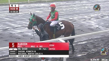 2025 Dec 20 | R01 - KABOOM (5) (1:26.6)