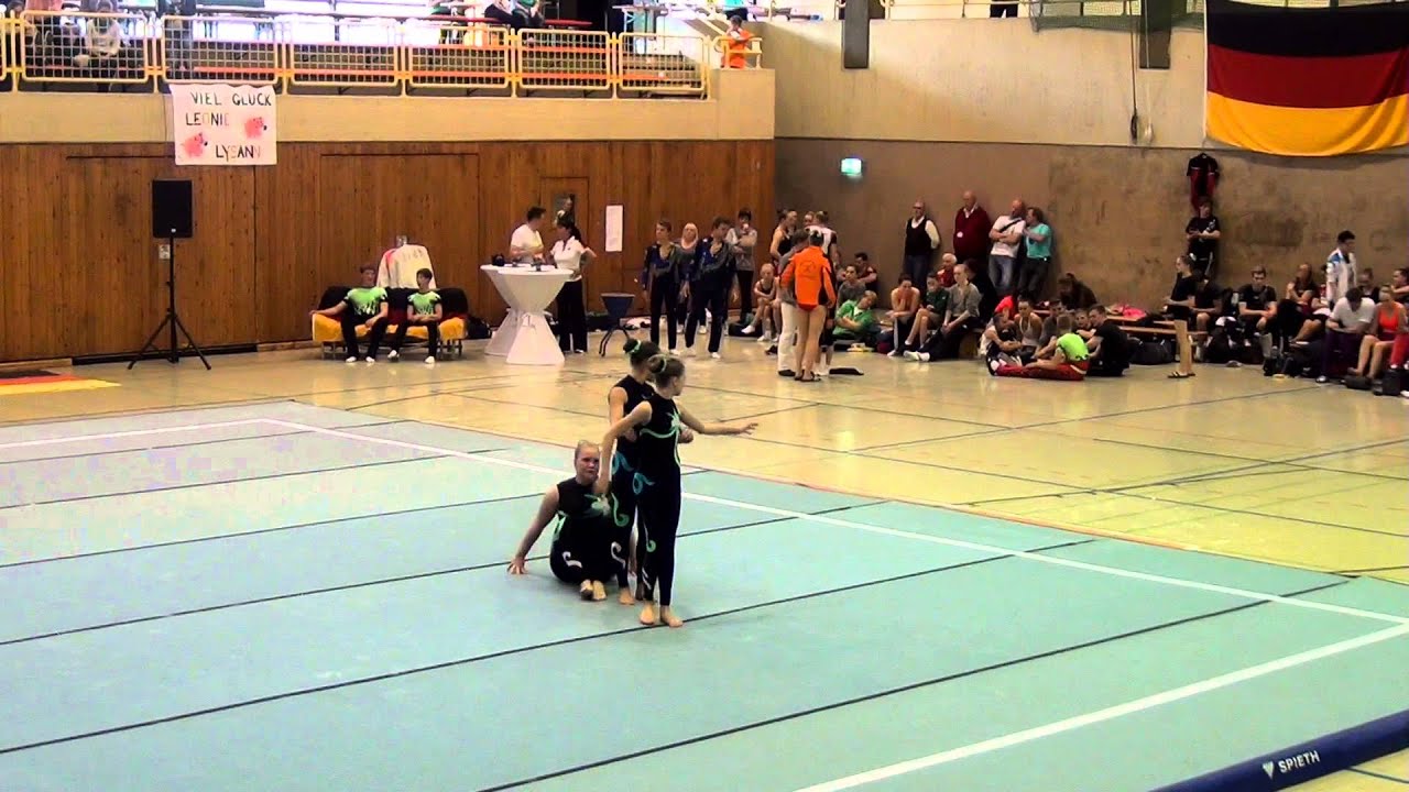 DM Jr Sr Aachen 2014   096   175   WG   Senior   Bal   GER   KTV Lingen, Sophie Kahlert, Nicole Kräm