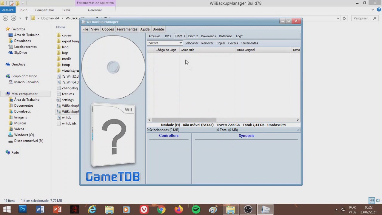 Convert iso to wbfs wii backup manager conolf