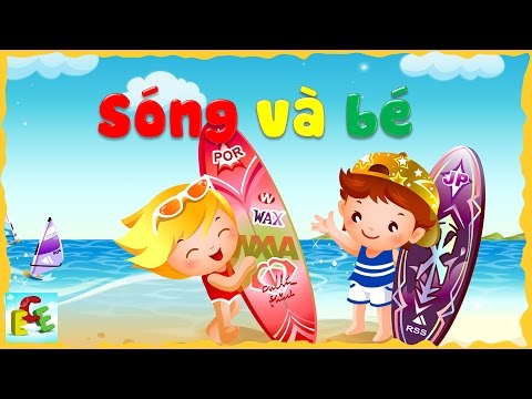 Bài thơ hay cho bé yêu sóng và bé