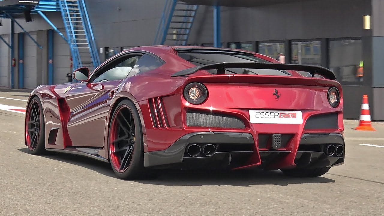 Novitec Ferrari F12 N Largo S 1 Of 11 Loud Exhaust Sounds On Track Youtube