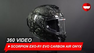 Celebrity Scorpion EXO-R1 Evo Carbon Air Onyx Black - Showcase Wealth