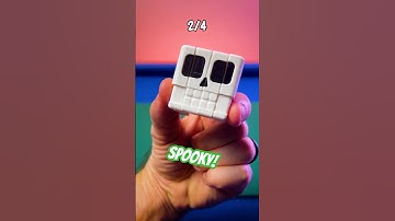 4 SPOOKY 3D Printed skull Fidgets!💀 #halloween #3dprinting #toys