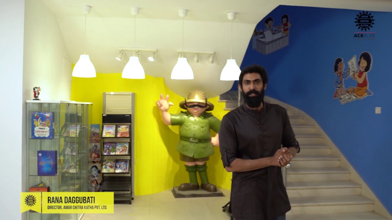 Amar Chitra Katha Alive - Introduction by Rana Daggubati - Client Videos | 8 Views