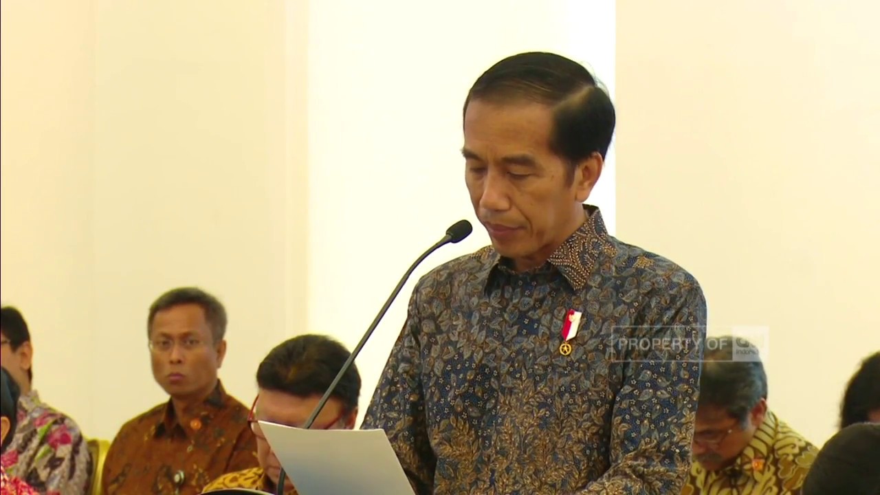 Presiden Jokowi Gelar Rapat Paripurna Kabinet Kerja 