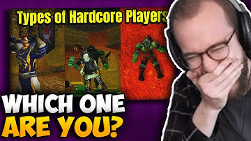 The 8 Types of HARDCORE CLASSIC WOW Players │ Guzu reacts