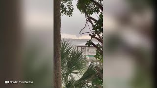 Video shows possible funnel cloud captured over Central Florida
