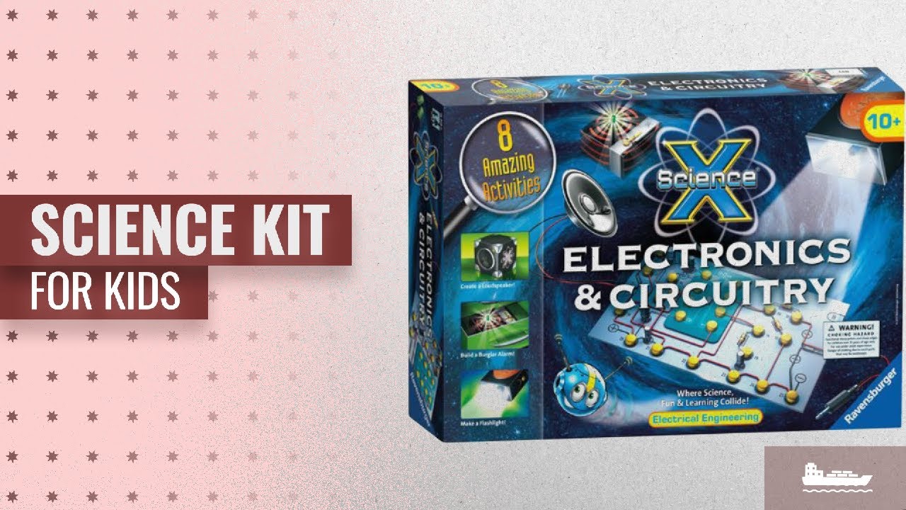 Great Science Kit For Kids [2018]: Ravensburger Science X Electronics and Circuitry Activity Kit games people play