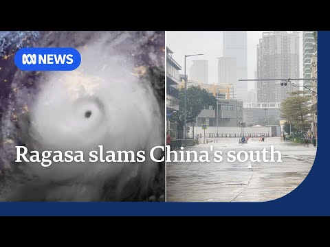 Deadly Super Typhoon Ragasa Slams Southern China Threatens Vietnam ABC NEWS