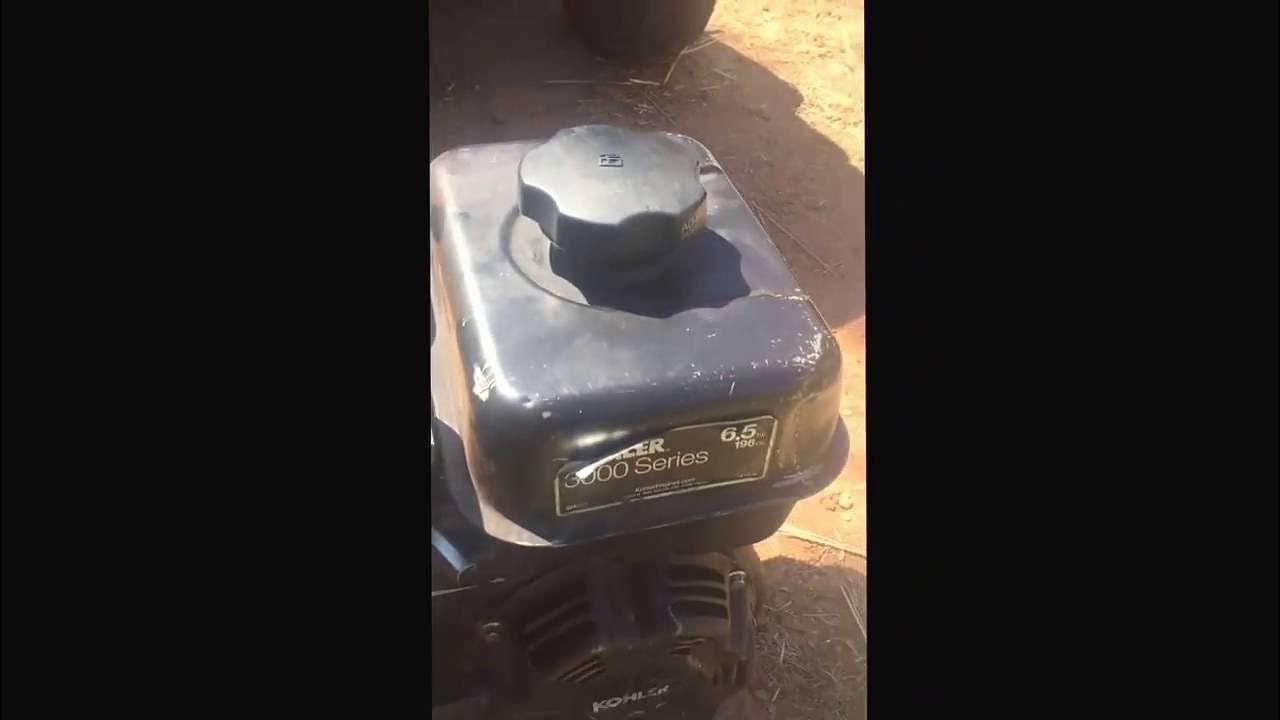 Kohler Courage SH265 Problem YouTube