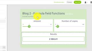 Web calculators with formula field functions – learn from case studies #2