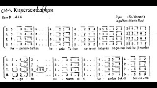 KUPERSEMBAHKAN - Lagu Persembahan - Lagu Rohani Katolik