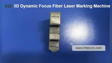 3D Curve Surface Dynamic Focusing Fiber laser engraving marking machine metal