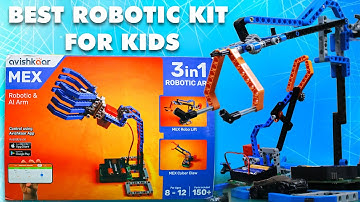 You may not have seen such an amazing robotic arm before. Avishkaar Mex Robotic Arm 3 in 1 Roboti...