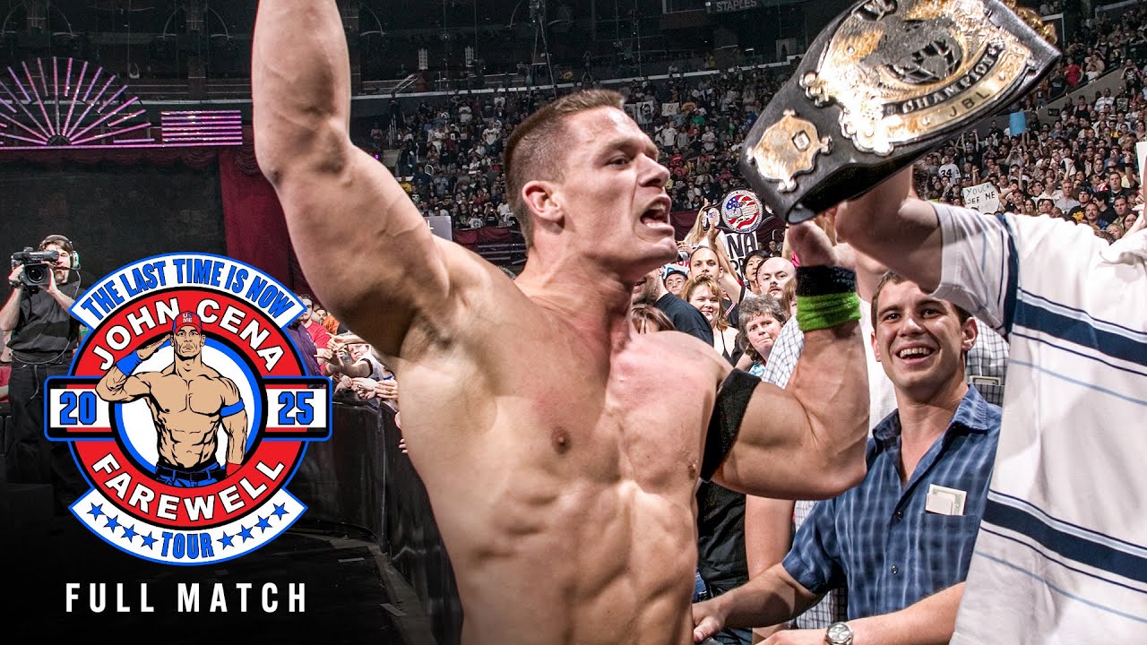 FULL MATCH: John Cena vs. John “Bradshaw” Layfield | WWE Title Match: WrestleMania 21