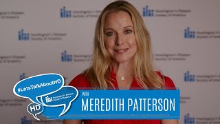 #LetsTalkAboutHD with Meredith Patterson