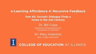 e-Learning Affordance 4d: Recursive Feedback Wealth