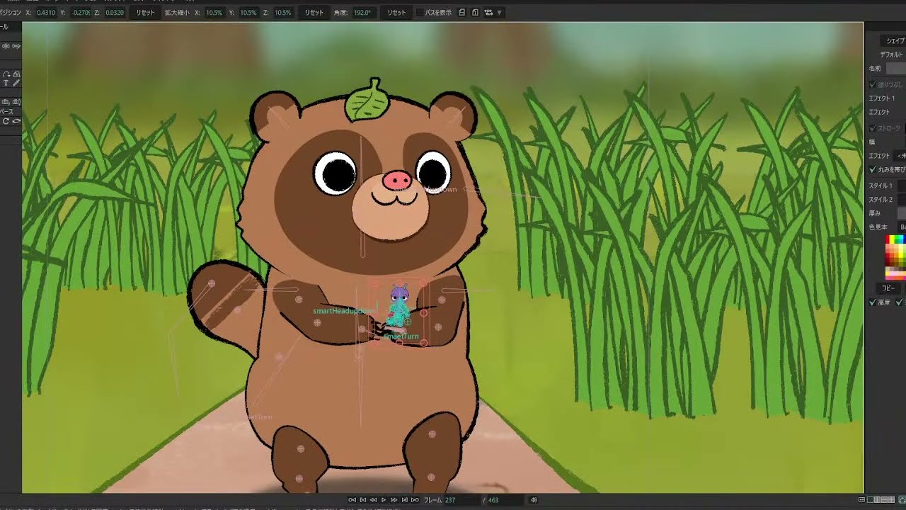 アニメ制作中（基本しゃべりません）