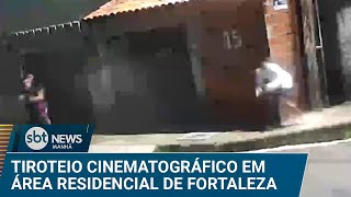 More than 40 shots fired: Shooting in Fortaleza leaves residents in panic | #SBTNews Morning (01/... screenshot 3