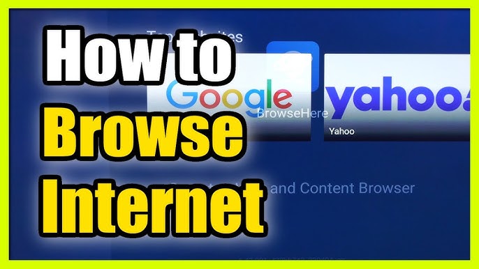 How to Open Web Browser on PANASONIC TV TX-40FS500 40-inch Smart TV - Visit  Web Pages on Panasonic 