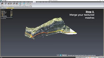 Tips & Tricks #27 - Convert an inspected mesh into a textured one for OBJ export