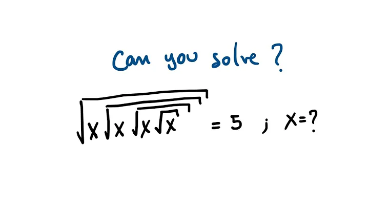 Solve This Smart Algebra Problem | What Is x?