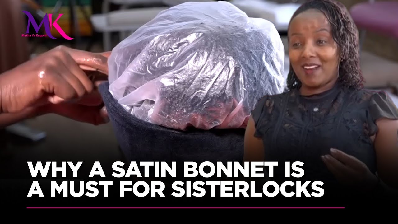 Атласная шапочка — это лучший способ спать с прической «Систерлокс». #MileleSalon