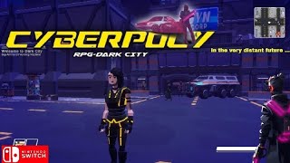 Cyberpoly RPG Dark City Nintendo switch gameplay