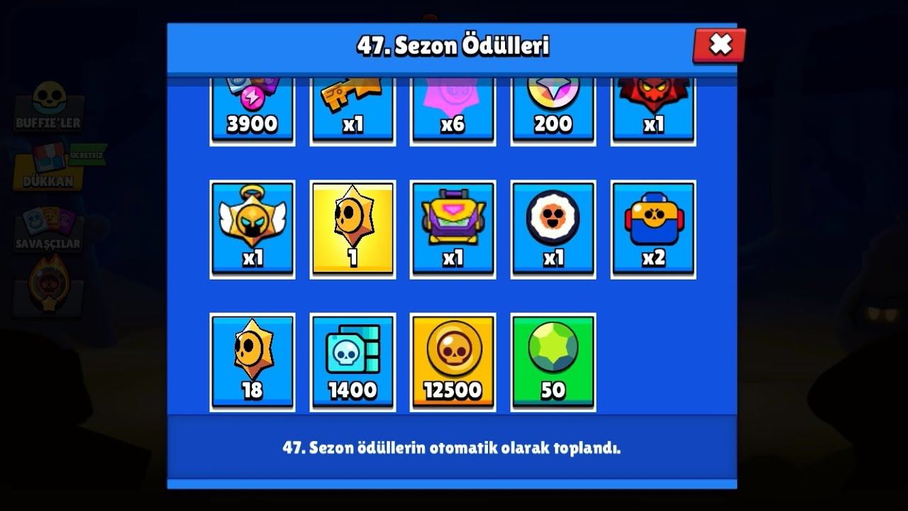 47. Sezon ödüllerim neler çıktı biriktirdim 