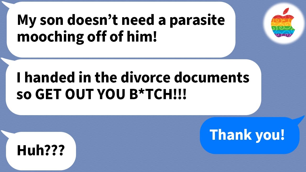 【Apple】 My mother-in-law tried to make me divorce her son, not realizing that I was paying the bills