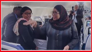 VIDEO: NDANI ya NDEGE - RAIS SAMIA AKIELEKEA UTURUKI na WAFANYABIASHARA na WAANDISHI WA HABARI...