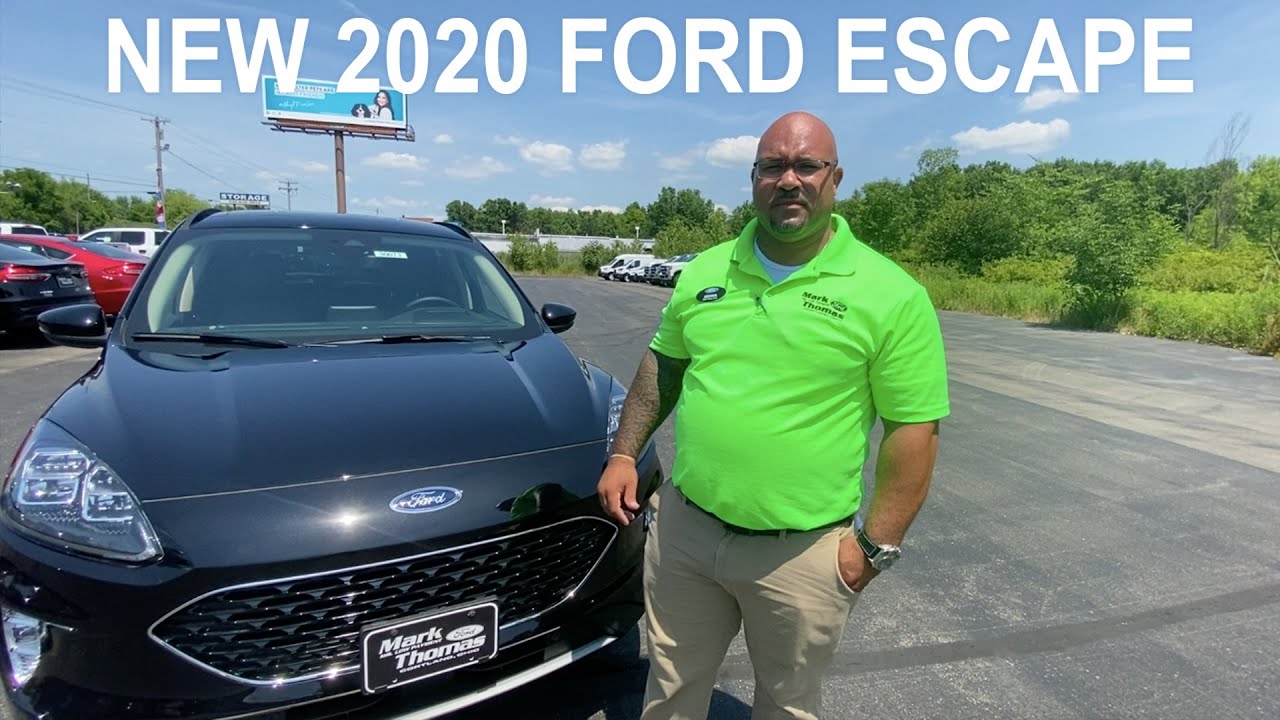 The new 2020 Ford Escape - YouTube