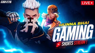 Free Fire Telugu Grandmaster Live Rank Push - Munna Bhai is Live #shortsfeed #shorts #shortslive