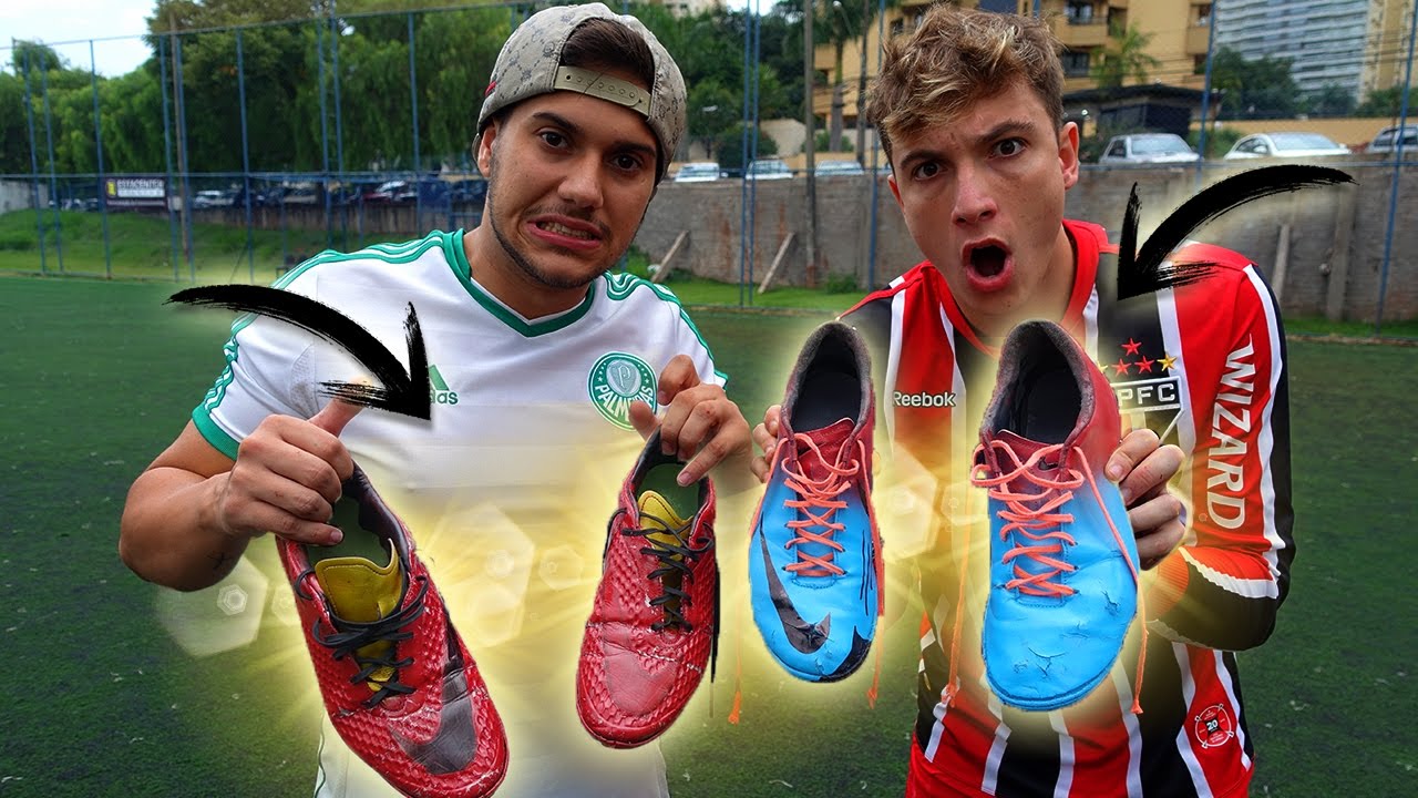 CUSTUMIZEI MINHA CHUTEIRA DA NIKE E OLHA COMO FICOU!!