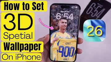 iOS 26: How to Set 3D Spatial Wallpaper on Lock Screen of Your iPhone