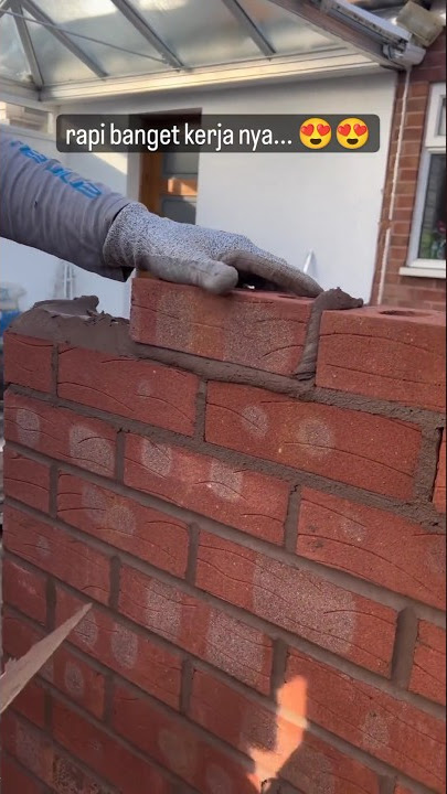 Teknik Pasang Bata Expose Paling Rapi | Skill Tukang Bangunan | Kuli_Bangunan