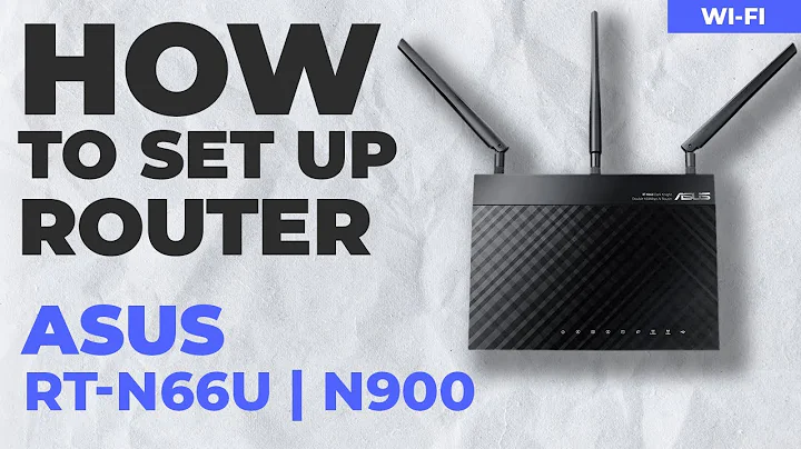 ✅ How to Set Up ASUS RT-N66U | How to Setup ASUS N900 WiFi Router