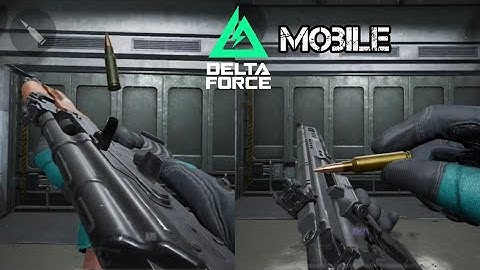 New Delta Force Mobile - All weapon inspect animations