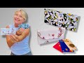 15 MINUTOS Y UN RECTÁNGULO DE TELA CREANDO MINI MONEDERO / Costura para Principiantes