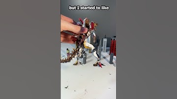 Custom Mechagodzilla figure #customfigure #cardboardcraft #animation