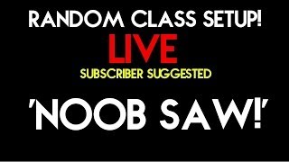 Famous Call of Duty: Ghosts Random Class Setup! 'Noob SAW' Wealth