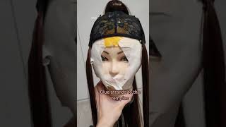 Ponytail wig tutorial 🌸